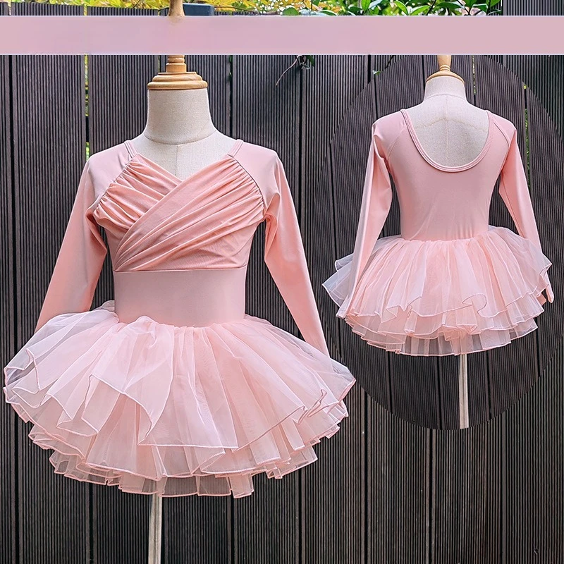 Autumn Children's Sweet and Adorable Dancewear Girls' Ballet Long-Sleeved Leotard Set Toddler Dance Costume One-Piece Outfit
Autumn Children's Sweet and Adorable Dancewear Girls' Ballet Long-Sleeved Leotard Set Toddler Dance Costume One-Piece Outfit
