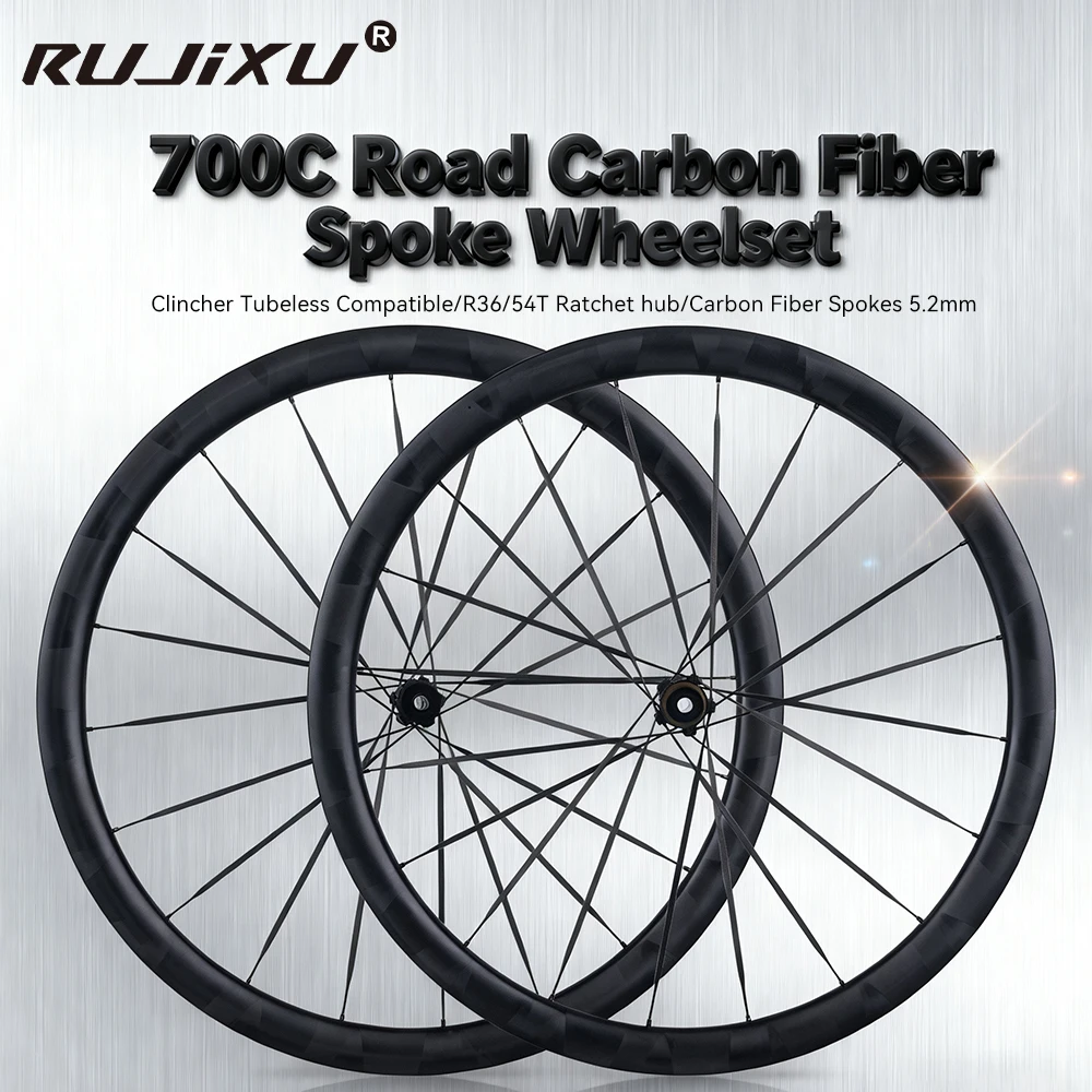 T800 60T Carbon Fiber Road Bike Wheelset Carbon Rims Central lock Disc Brake carbon fiber spokes Road wheel Ceramic bearing
T800 60T Carbon Fiber Road Bike Wheelset Carbon Rims Central lock Disc Brake carbon fiber spokes Road wheel Ceramic bearing