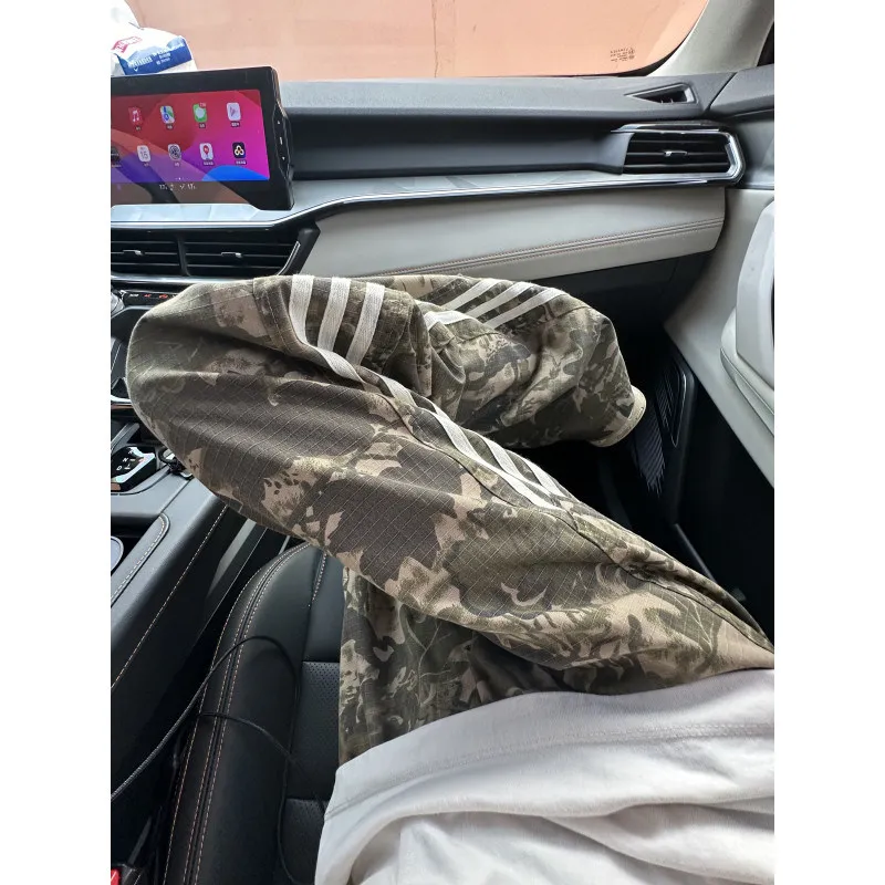 American Retro Camouflage Sports Pants Men's Straight Leg Qui Dry Wide Leg Workwear Trousers High Street Paratrooper
American Retro Camouflage Sports Pants Men's Straight Leg Qui Dry Wide Leg Workwear Trousers High Street Paratrooper