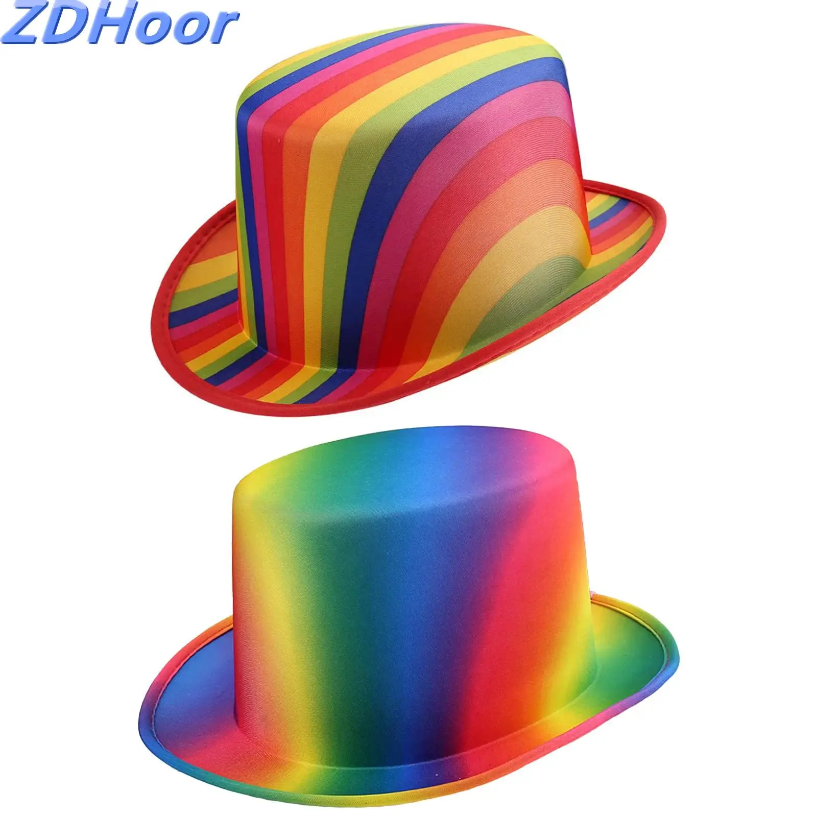 Colorful Magician Tall Hat Rainbow Top Hats Top Hat for Adult Kids Halloween Cosplay Wedding Carnivals Supplies
Colorful Magician Tall Hat Rainbow Top Hats Top Hat for Adult Kids Halloween Cosplay Wedding Carnivals Supplies
