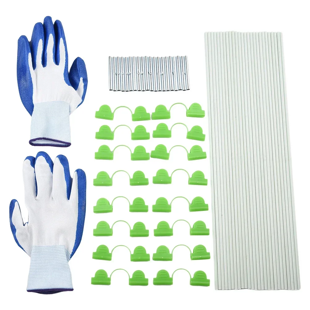 DIY Fiberglass Garden Plant Support Orchid Flower Ties Vegetables Tomato Vine Flower Clips Set Greenhouse Support Kit
DIY Fiberglass Garden Plant Support Orchid Flower Ties Vegetables Tomato Vine Flower Clips Set Greenhouse Support Kit