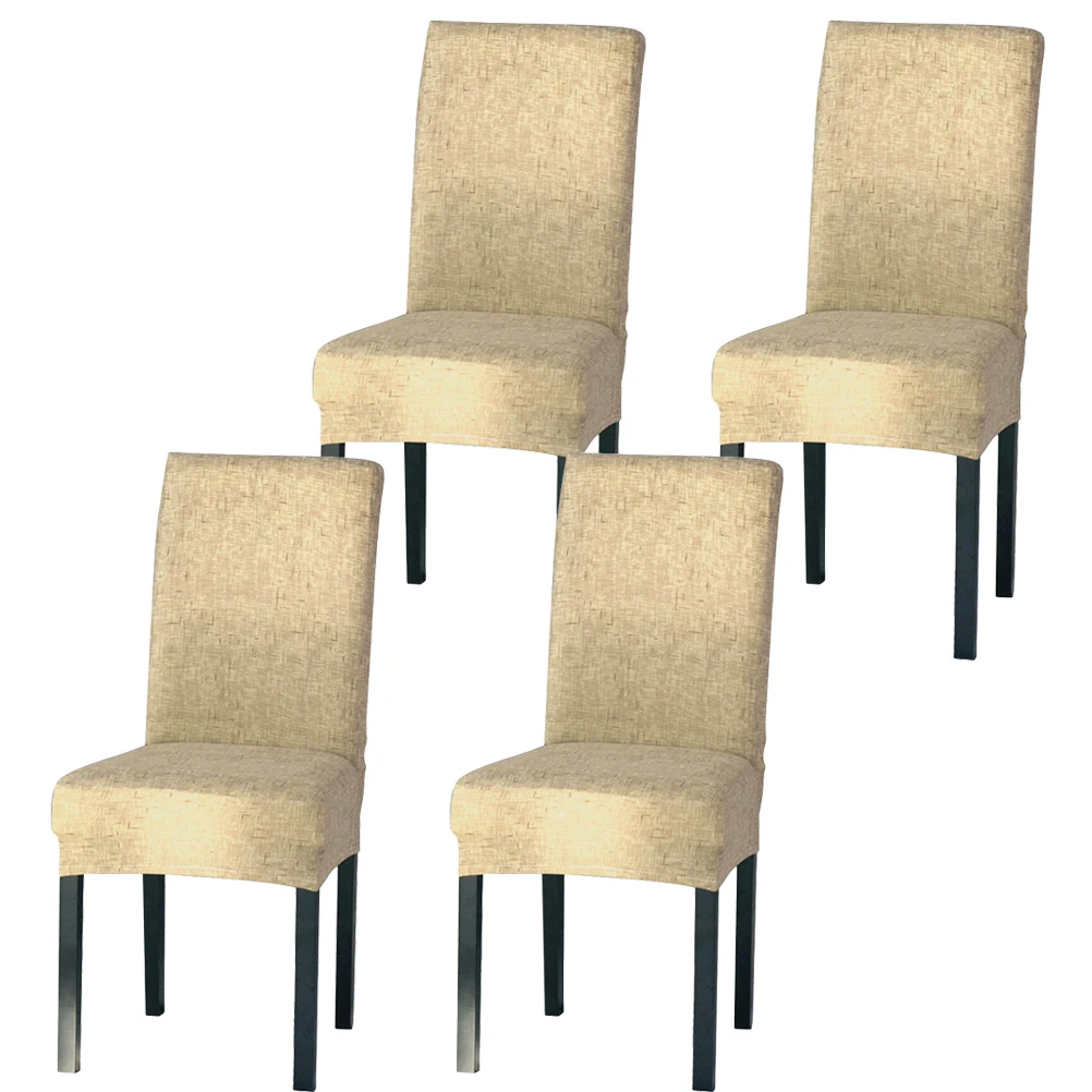 4 Pcs Stretchy Chair Cover Elastic Protector Case for Armchair Polyester Fits Most Chairs Size Back Height 46 55cm Width 36 48cm
4 Pcs Stretchy Chair Cover Elastic Protector Case for Armchair Polyester Fits Most Chairs Size Back Height 46 55cm Width 36 48cm