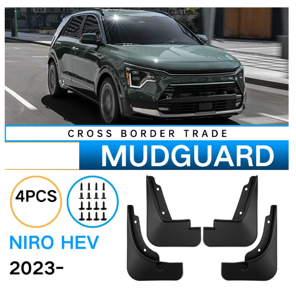 Car Mudguards For KIA Niro HEV 2023-2024 ABS Mud Guards Fender Flare Mudflaps Exterior Parts Auto Accessories
Car Mudguards For KIA Niro HEV 2023-2024 ABS Mud Guards Fender Flare Mudflaps Exterior Parts Auto Accessories
