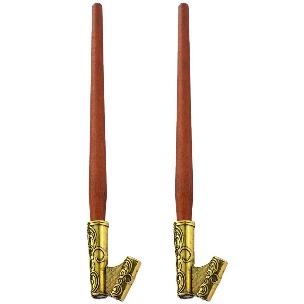 2 шт. винтажных деревянных держателей для перьевых ручек, наклонные держатели для каллиграфических перьев для отработки английской каллиграфии, с плавным и удобным захватом
2 шт. винтажных деревянных держателей для перьевых ручек, наклонные держатели для каллиграфических перьев для отработки английской каллиграфии, с плавным и удобным захватом