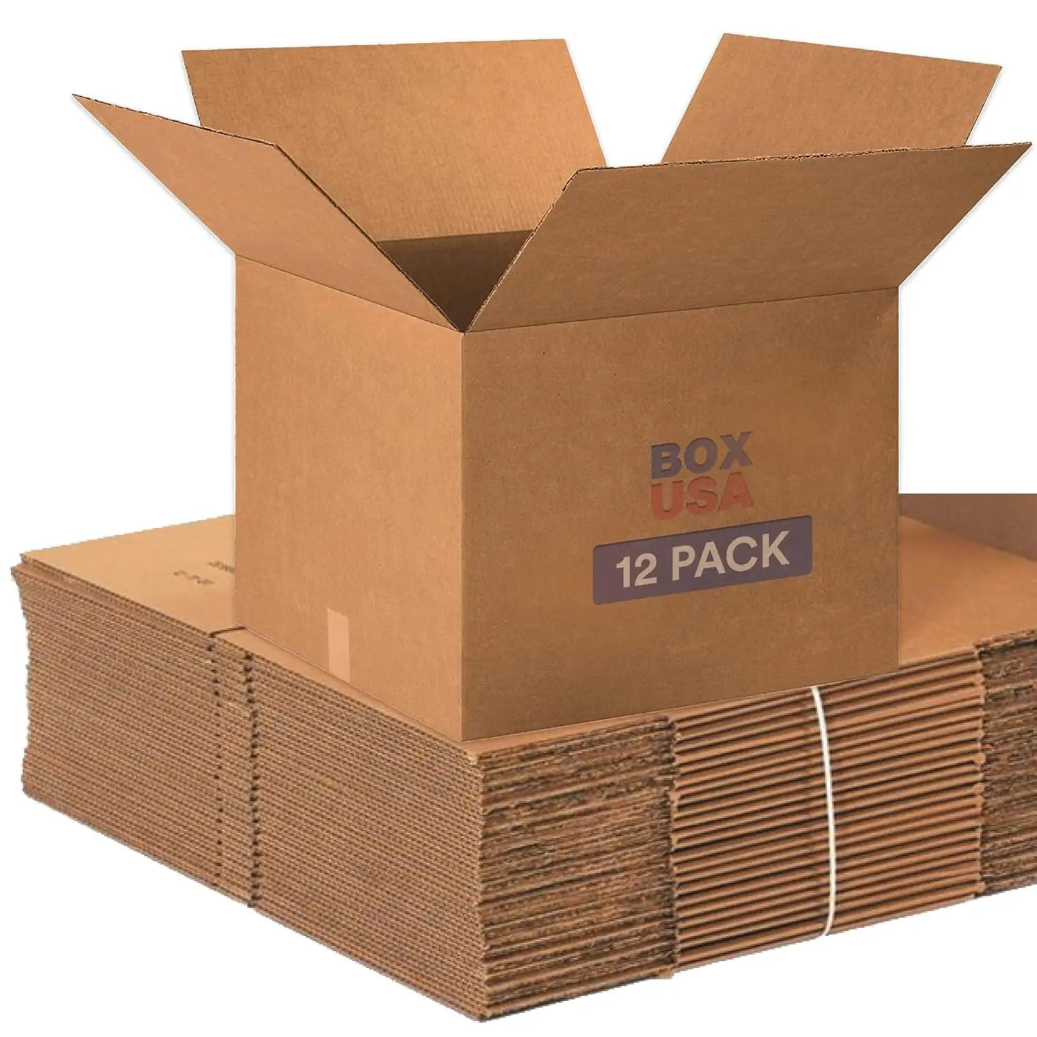Large Corrugated Moving Boxes 20x20x15 Inches 12-Pack for Shipping Storage Packing
Large Corrugated Moving Boxes 20x20x15 Inches 12-Pack for Shipping Storage Packing