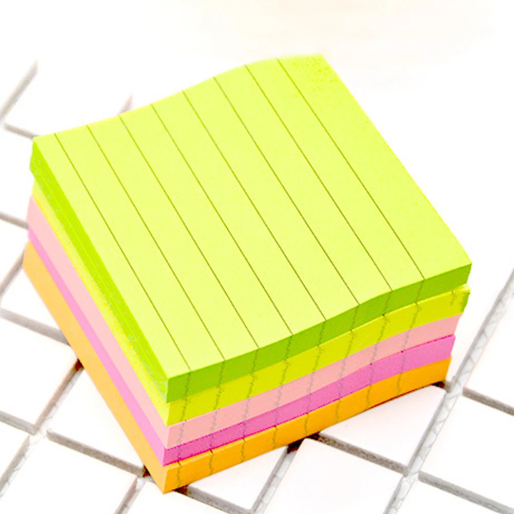 4Pcs Memo Pad Self-Stick Notes Striped Kraft Paper Candy Colors Office Home School Index Sticky Notepads Striped Sticky Notepads 
4Pcs Memo Pad Self-Stick Notes Striped Kraft Paper Candy Colors Office Home School Index Sticky Notepads Striped Sticky Notepads