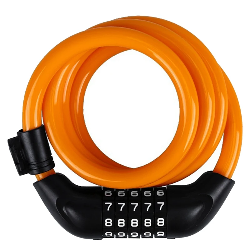 AA79 New Bicycle Locks, Electric Bike Five-Digit Combination Locks, Mountain Bike Bar Wire Rings, Anti-Theft
AA79 New Bicycle Locks, Electric Bike Five-Digit Combination Locks, Mountain Bike Bar Wire Rings, Anti-Theft