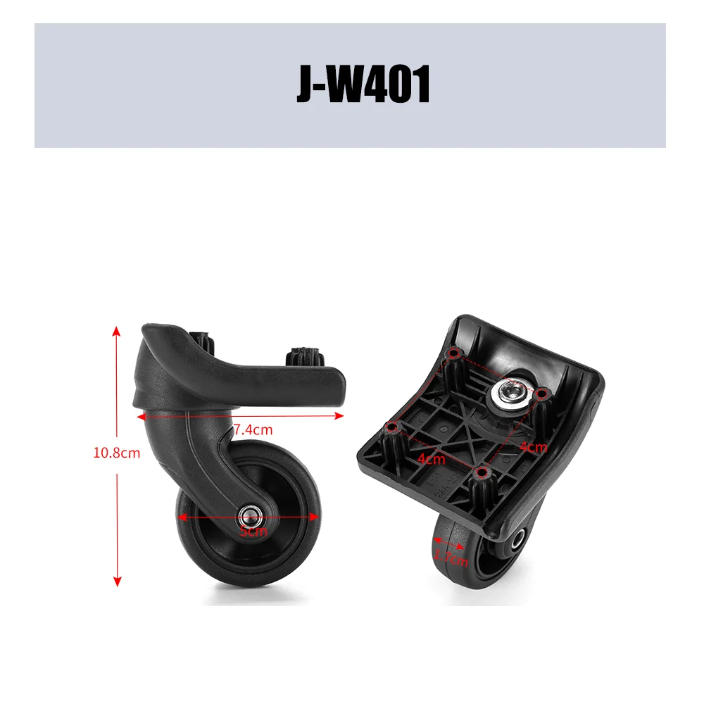 2/4 PCS Trolley Case Wheel Pulley Sliding Universal Luggage Wheel Silent Smooth Wear-resistant Accessories Caster Wheels
2/4 PCS Trolley Case Wheel Pulley Sliding Universal Luggage Wheel Silent Smooth Wear-resistant Accessories Caster Wheels