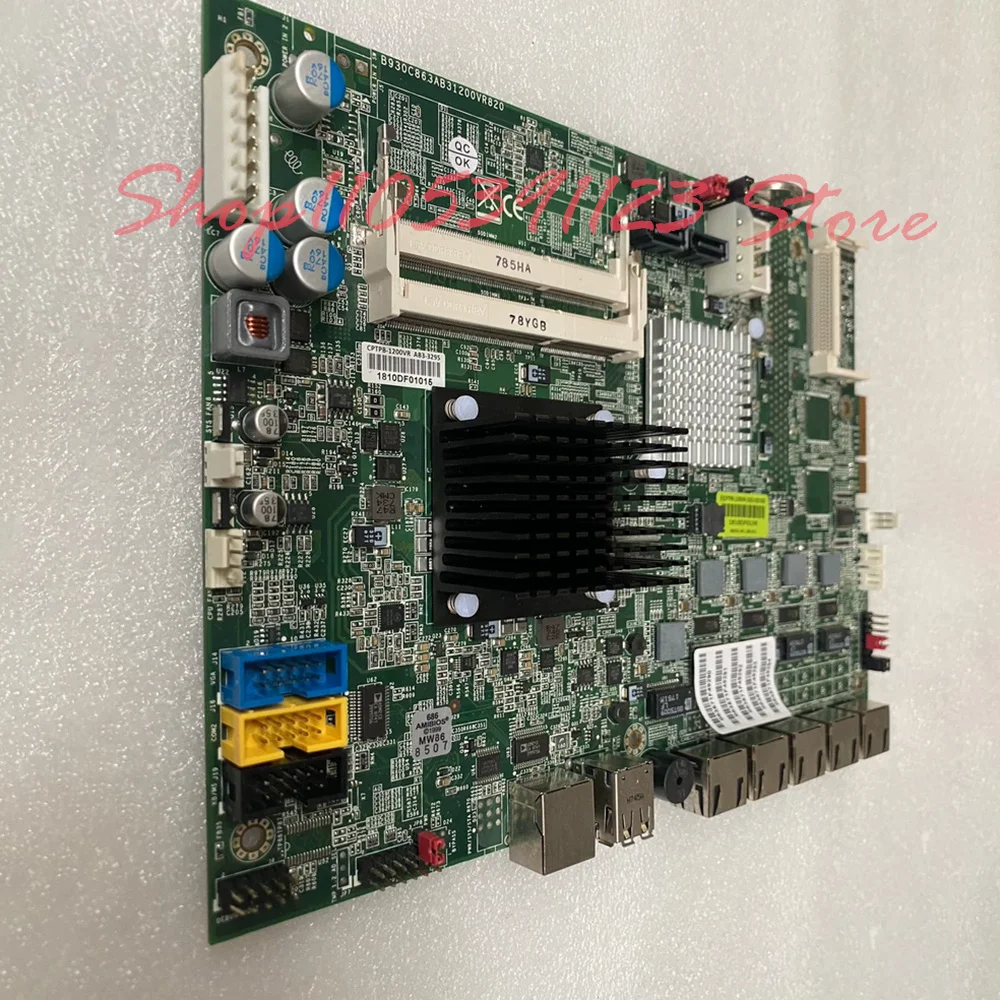 CPTPB-1200VR Firewall Motherboard CPTPB-1200VR-3502-020 002 BIOS:R1.00.01
CPTPB-1200VR Firewall Motherboard CPTPB-1200VR-3502-020 002 BIOS:R1.00.01