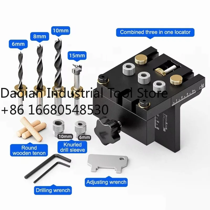 7rt3-in-1 Adjustable Durable Industrial Woodworking Pocket Hole Jig Drilling Guide Puncher Aluminum Alloy ODM Customizable
7rt3-in-1 Adjustable Durable Industrial Woodworking Pocket Hole Jig Drilling Guide Puncher Aluminum Alloy ODM Customizable