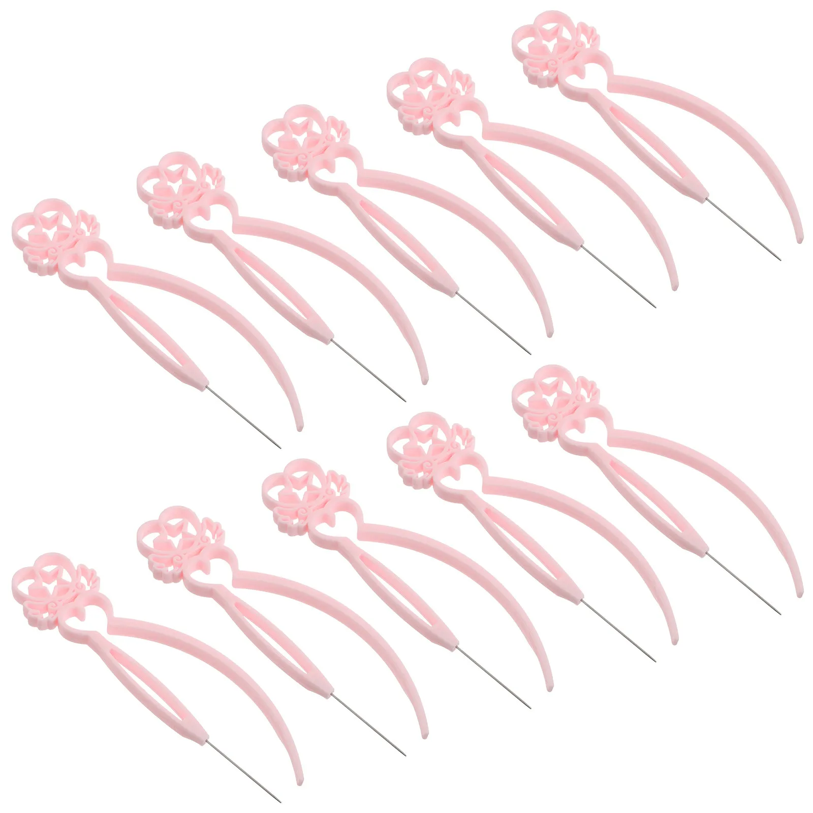 10Pcs Single Needle Bead Tweezers Precision Craft Tweezers for Jewelry Making Beading Embroidery Fuse Beads Rhinestones Acrylic
10Pcs Single Needle Bead Tweezers Precision Craft Tweezers for Jewelry Making Beading Embroidery Fuse Beads Rhinestones Acrylic