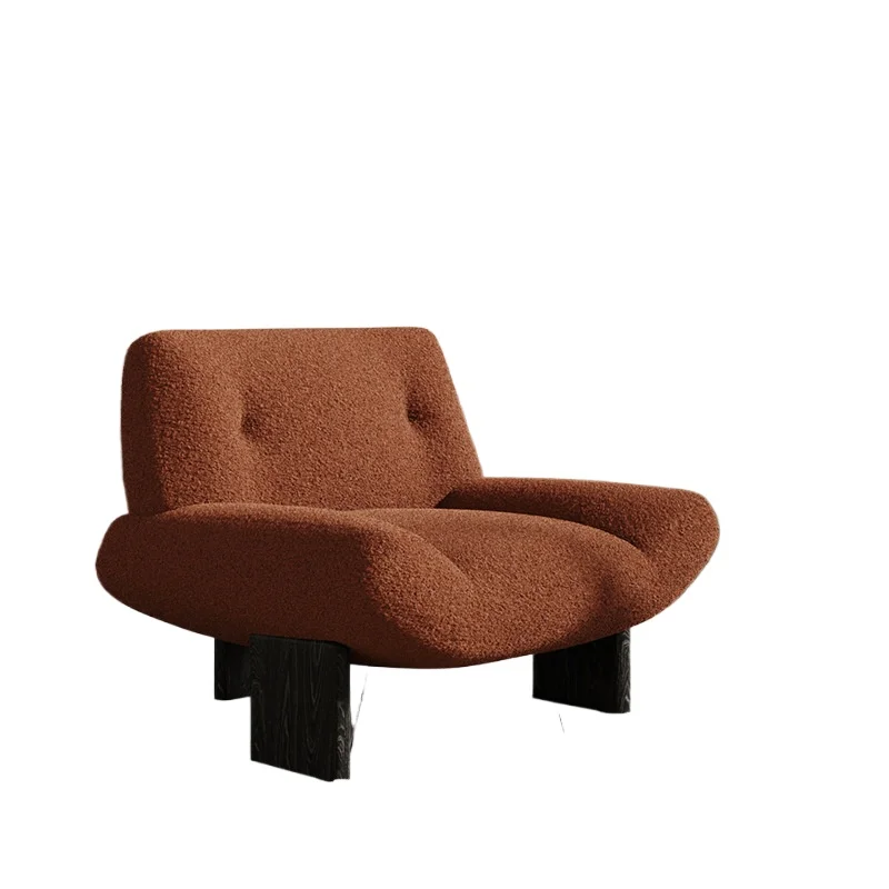 Medieval style living room single ash wood balcony B & B reception lazy leisure sofa chair
Medieval style living room single ash wood balcony B & B reception lazy leisure sofa chair