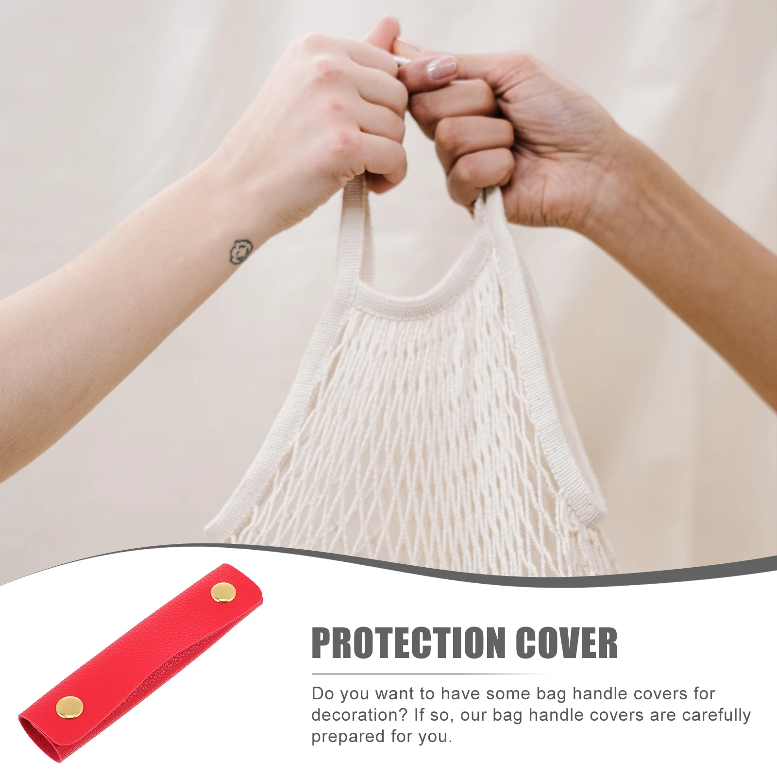 Satchel Handle Protective Cover Luggage Wrap Pu Bag Grip Protector Comfortable Soft Resilient Anti Deformation Grocery
Satchel Handle Protective Cover Luggage Wrap Pu Bag Grip Protector Comfortable Soft Resilient Anti Deformation Grocery