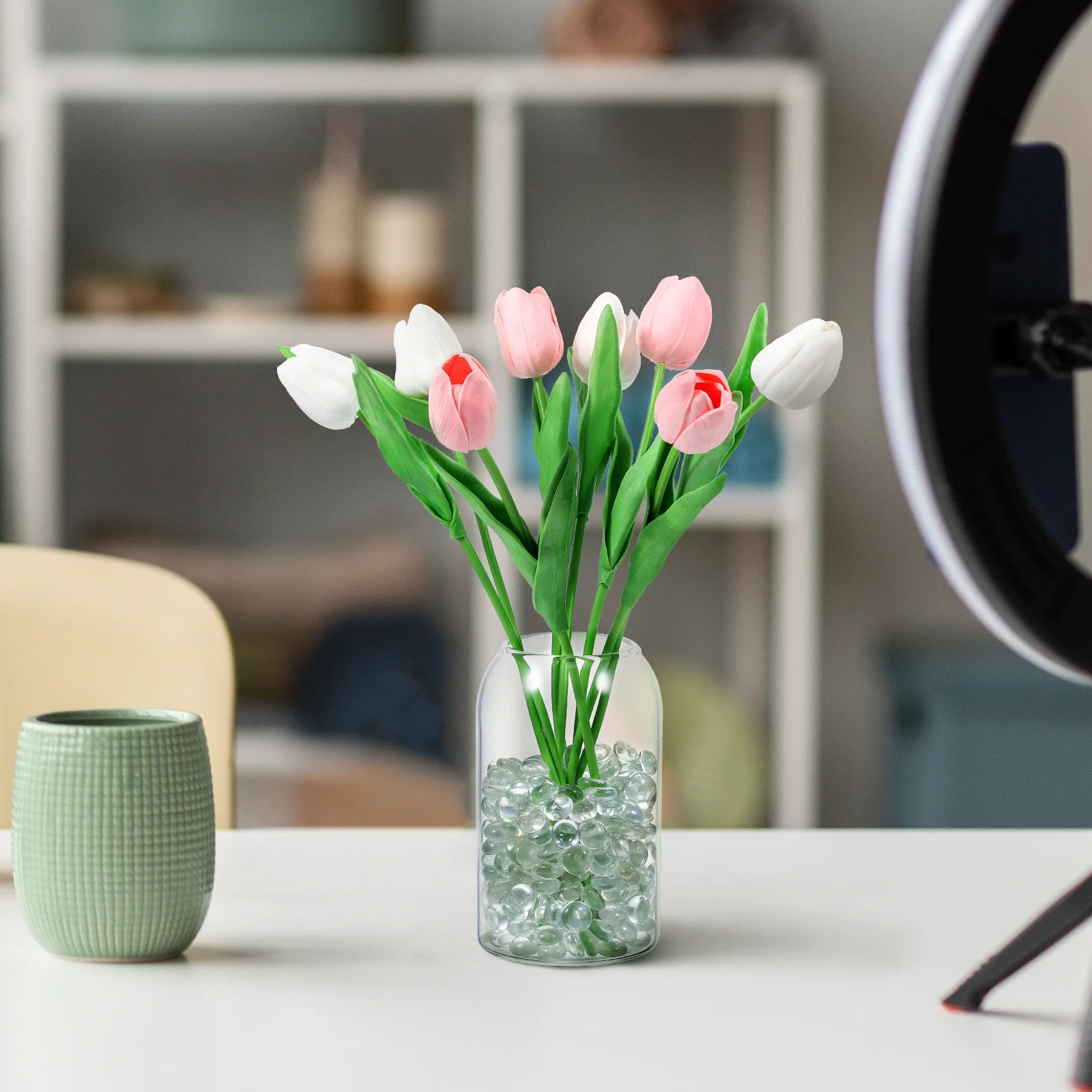 200Pcs Glass Flat Beads Clear Transparent for Vase Filler Fish Tank Landscaping Decor Gardening DIY Craft Gravel Potted Plant
200Pcs Glass Flat Beads Clear Transparent for Vase Filler Fish Tank Landscaping Decor Gardening DIY Craft Gravel Potted Plant