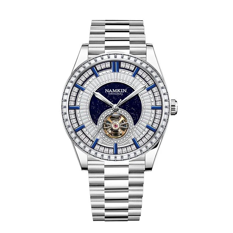 hot sale brand diamonds stainless steel Hollow Tourbillon luxury business mechanical watch waterproof automatic watches for men
hot sale brand diamonds stainless steel Hollow Tourbillon luxury business mechanical watch waterproof automatic watches for men