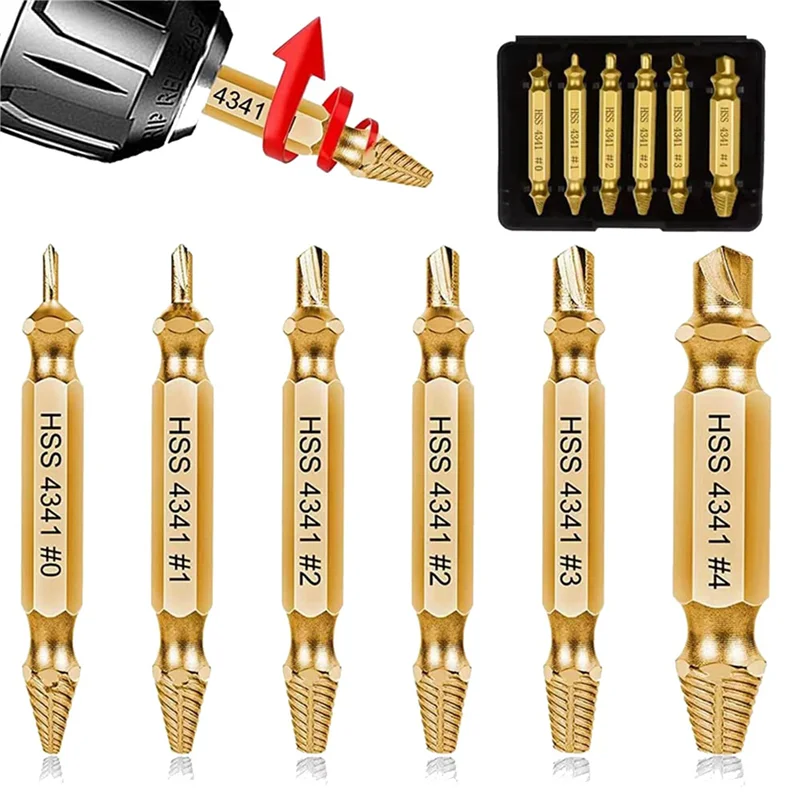 A7THK-12PC Damaged Screw Extractor Kit,Stripped Screw Extractor Set For Easily And Quickly Remover Common Sizes Of Broken Tool
A7THK-12PC Damaged Screw Extractor Kit,Stripped Screw Extractor Set For Easily And Quickly Remover Common Sizes Of Broken Tool