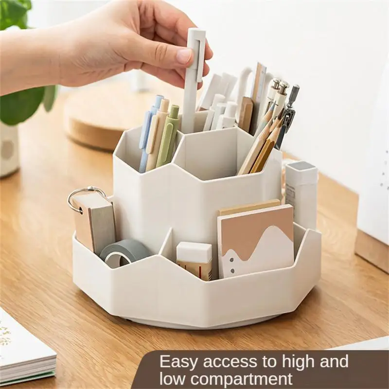 Desktop Plastic Luxury Large Capacity Large Capacity Pen Holder Stationery Office Supplies Upgraded Rotating Pen Holder
Desktop Plastic Luxury Large Capacity Large Capacity Pen Holder Stationery Office Supplies Upgraded Rotating Pen Holder