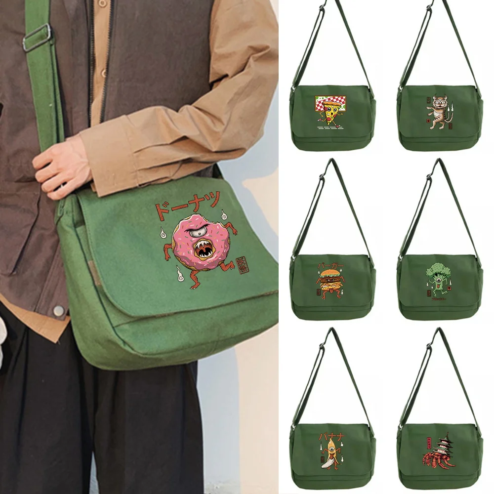Cute Monster Pattern Large Capacity Shoulder Bag Joker Crossbody Multifunctional Adjustable Shoulder Strap Commuter Bag
Cute Monster Pattern Large Capacity Shoulder Bag Joker Crossbody Multifunctional Adjustable Shoulder Strap Commuter Bag