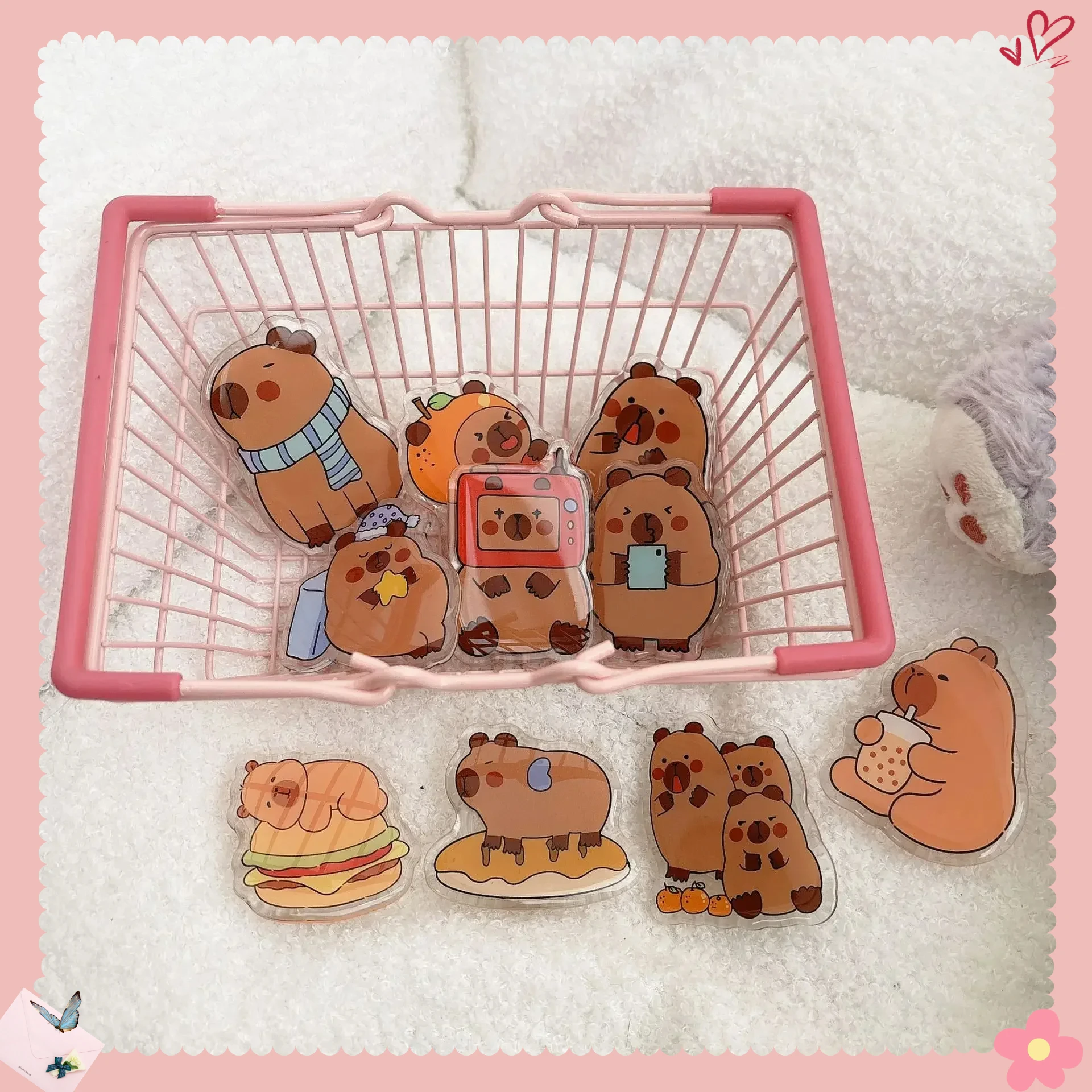 Cartoon Acrylic Capybara Phone Holder Universal Smart Tok Grip Tok Stand Socket for iPhone Foldable Holder Lazy Bracket
Cartoon Acrylic Capybara Phone Holder Universal Smart Tok Grip Tok Stand Socket for iPhone Foldable Holder Lazy Bracket