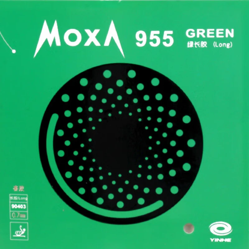YINHE 955 Green Blue Pips-Long Galaxy Table Tennis rubber topsheet OX Original YINHE Ping Pong Rubber
YINHE 955 Green Blue Pips-Long Galaxy Table Tennis rubber topsheet OX Original YINHE Ping Pong Rubber
