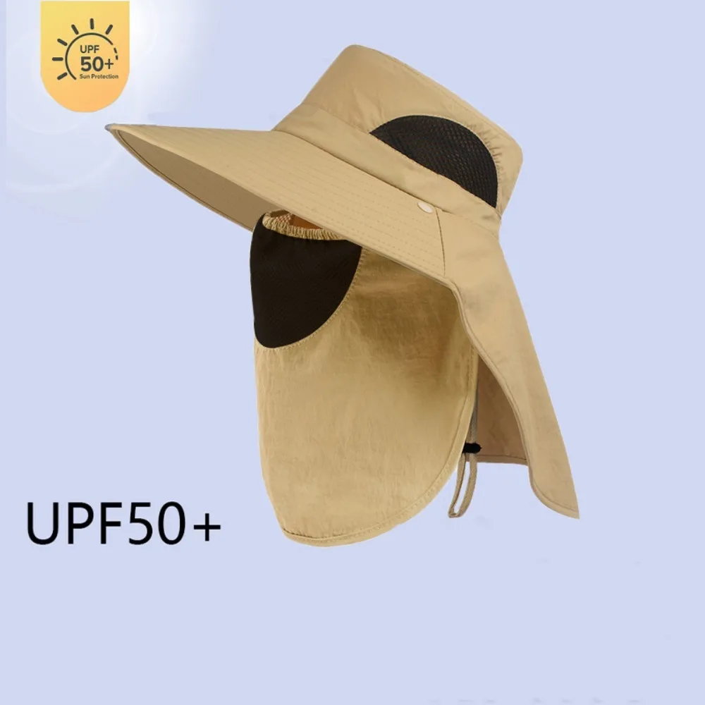 Fishing Caps Caps Mask Set Bucket Hat Sunscreen Wide Brim Fisherman Hat Neck Flap UV Protection Sun Hat Hiking
Fishing Caps Caps Mask Set Bucket Hat Sunscreen Wide Brim Fisherman Hat Neck Flap UV Protection Sun Hat Hiking