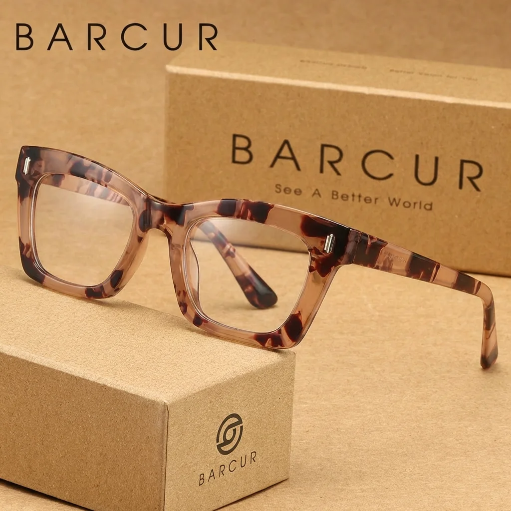 BARCUR Pink Tortoiseshell Square Anti Blue Light Glasses Lightweight Eyeglasses Frame Anti Eye Strain for Office Computer Use
BARCUR Pink Tortoiseshell Square Anti Blue Light Glasses Lightweight Eyeglasses Frame Anti Eye Strain for Office Computer Use