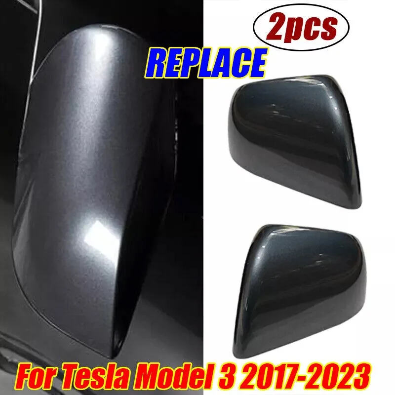 Глянцевое серое боковое зеркало автомобиля для Tesla Model 3 2017-2023, крышка, замена ABS
Глянцевое серое боковое зеркало автомобиля для Tesla Model 3 2017-2023, крышка, замена ABS