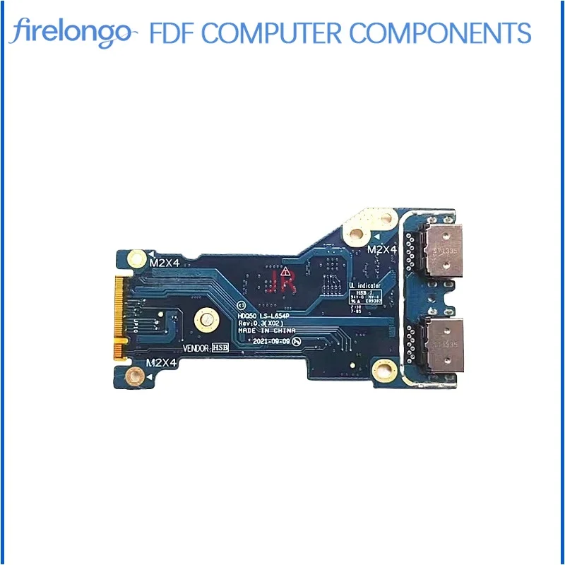 For Dell G15 5520 5521 G16 7620 Audio Board LS-L654P Replacement Sound Card
For Dell G15 5520 5521 G16 7620 Audio Board LS-L654P Replacement Sound Card