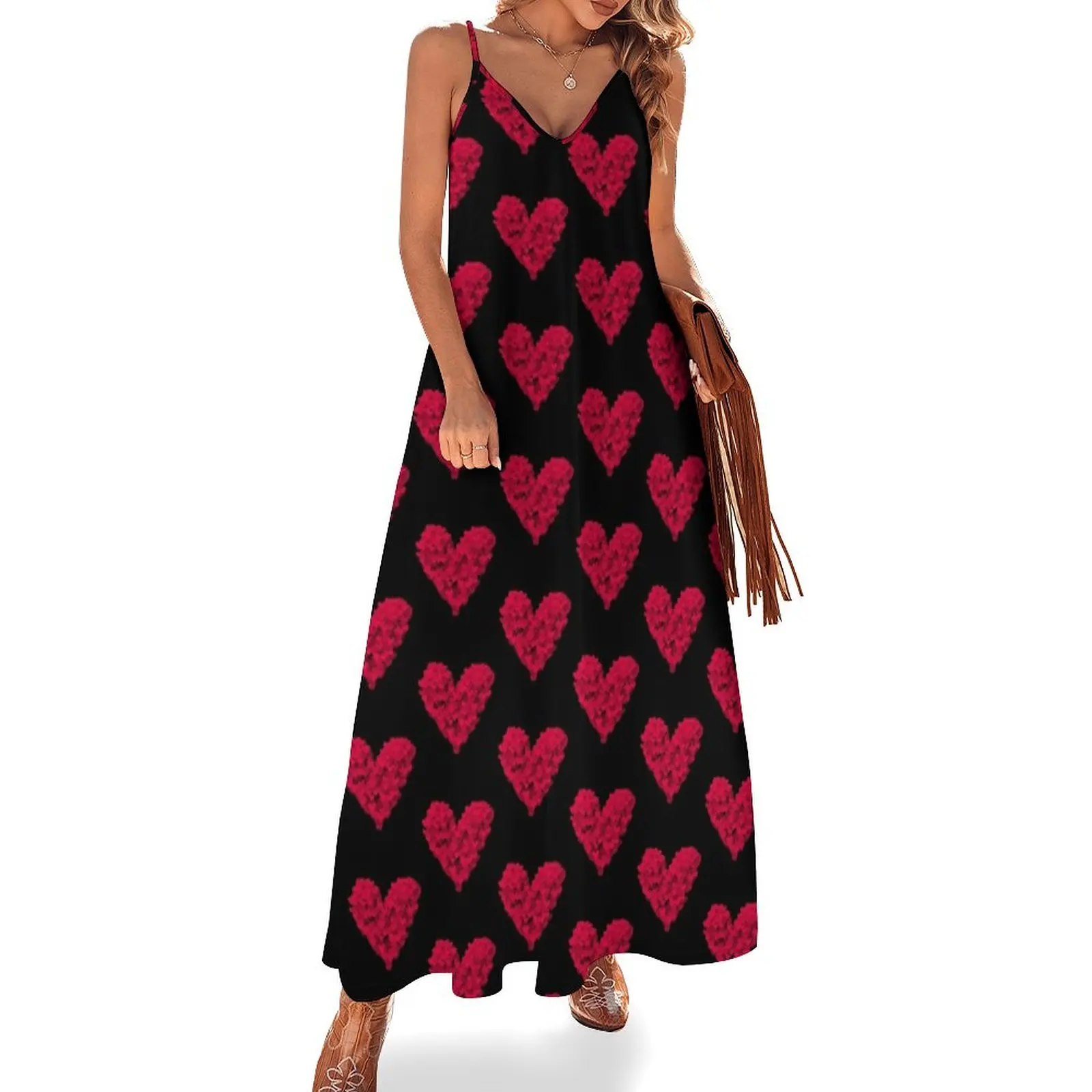 Red Heart of Hearts Sleeveless Dress luxury women's party dress evening prom dress women summer
Red Heart of Hearts Sleeveless Dress luxury women's party dress evening prom dress women summer