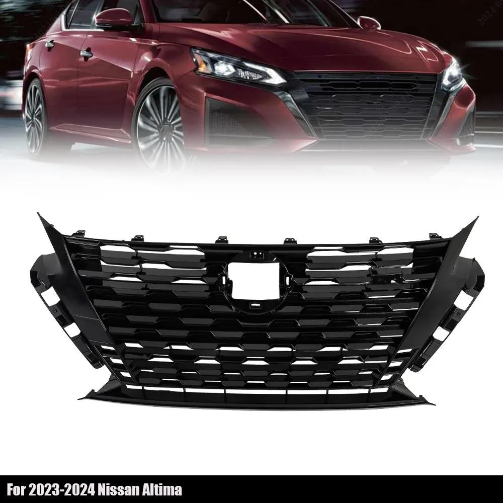 Black Front Bumper Grille Upper Grill Fit For Nissan Altima 2023-2024 Assembly
Black Front Bumper Grille Upper Grill Fit For Nissan Altima 2023-2024 Assembly