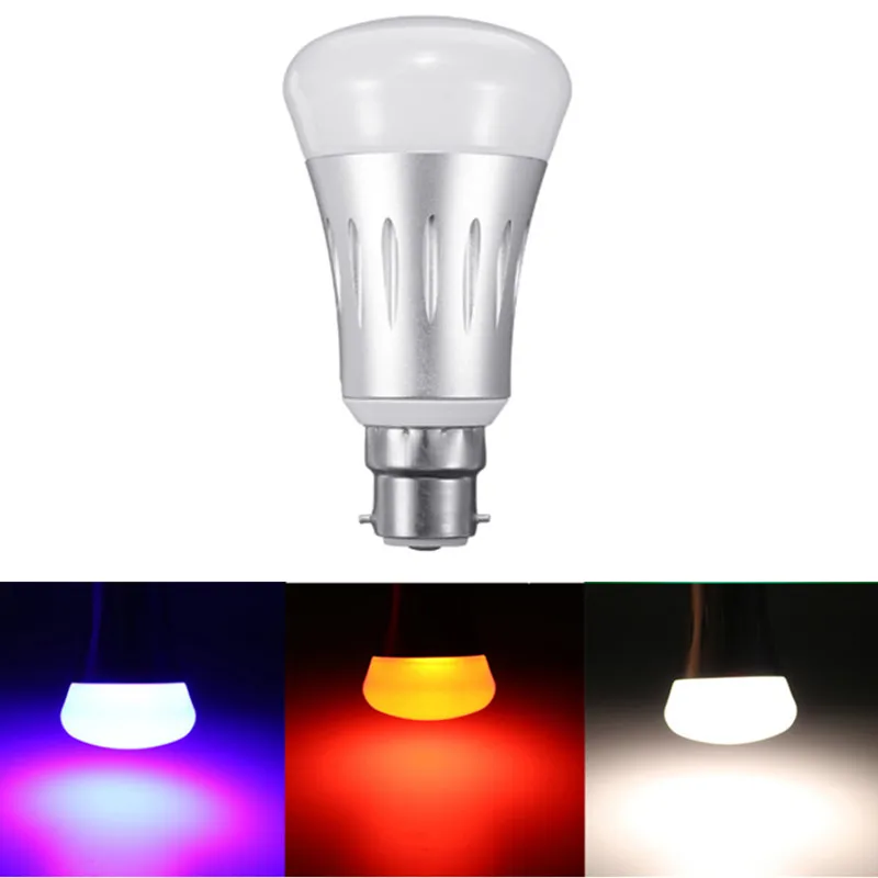 B22 Wireless WiFi APP Remote LED Smart Bulb Work With By iOS Or Android AC85-265V For Echo Alexa For Google Home
B22 Wireless WiFi APP Remote LED Smart Bulb Work With By iOS Or Android AC85-265V For Echo Alexa For Google Home