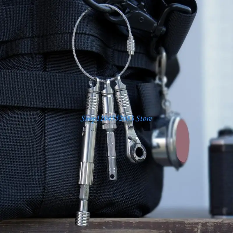 2Pcs Stainless Steel Shoulder Rope Lock for 1/4" & 4Mm Bit Socket Bit Socket
2Pcs Stainless Steel Shoulder Rope Lock for 1/4" & 4Mm Bit Socket Bit Socket