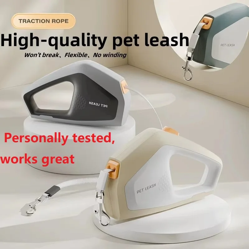 2026 New Pet Dog Retractable Leash 5m Automatic Stretching Dog Hand Holding Fiber Rope Pet Supplies Leashes
2026 New Pet Dog Retractable Leash 5m Automatic Stretching Dog Hand Holding Fiber Rope Pet Supplies Leashes