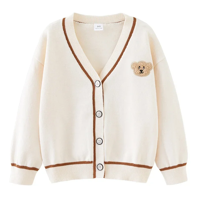 Cute Bear Girls Sweaters Toddler Kids Boys Cardigans Autumn Winter Children's Clothes
Cute Bear Girls Sweaters Toddler Kids Boys Cardigans Autumn Winter Children's Clothes