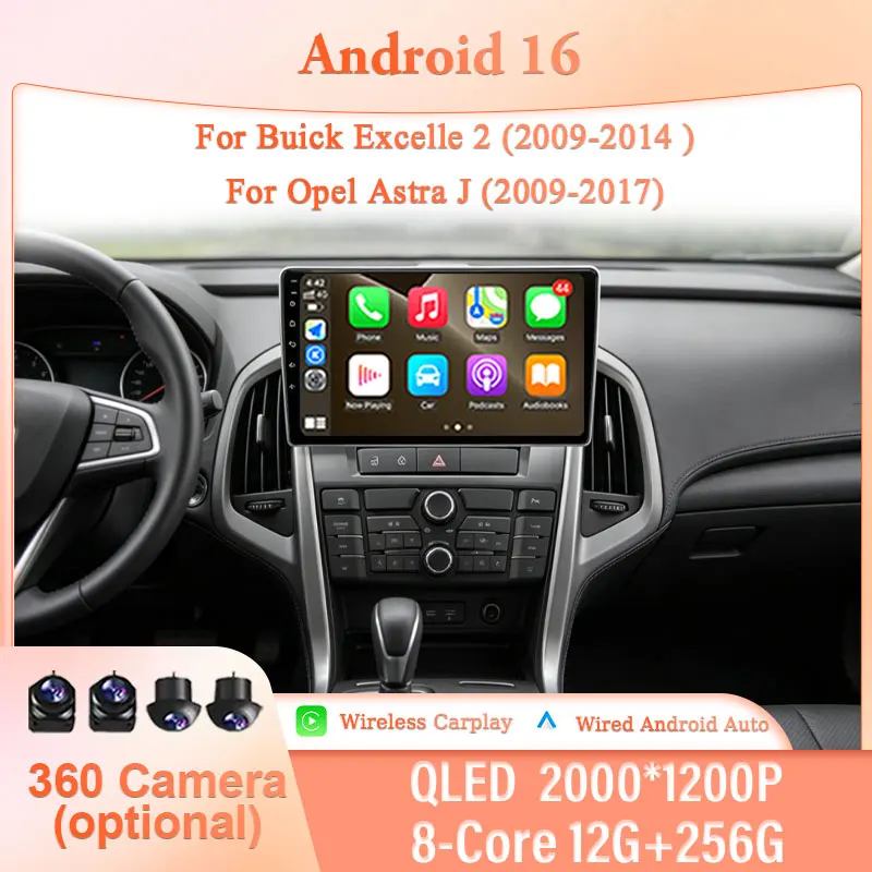 9" Android 16 Wireless CarPlay GPS Navi BT 4G DSP for Buick Excelle 2 2009-2014 for Opel Astra J 2009-2017 IPS HD Touch Screen
9" Android 16 Wireless CarPlay GPS Navi BT 4G DSP for Buick Excelle 2 2009-2014 for Opel Astra J 2009-2017 IPS HD Touch Screen