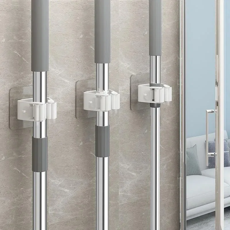 4pcsMop Holder Storage Rack Bathroom Suction Hanging Pipe Traceless Mop Clip Broom Hanger Wall-Mounted Waterproof Mop Rack White
4pcsMop Holder Storage Rack Bathroom Suction Hanging Pipe Traceless Mop Clip Broom Hanger Wall-Mounted Waterproof Mop Rack White