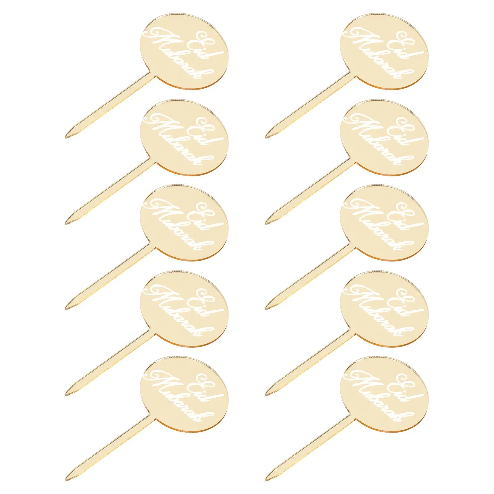 24 Pcs Cupcake Toppers Acrylic Cake Decorations EID Mubarak Dessert Picks Party Supplies Food Safe Premium Material Creative
24 Pcs Cupcake Toppers Acrylic Cake Decorations EID Mubarak Dessert Picks Party Supplies Food Safe Premium Material Creative