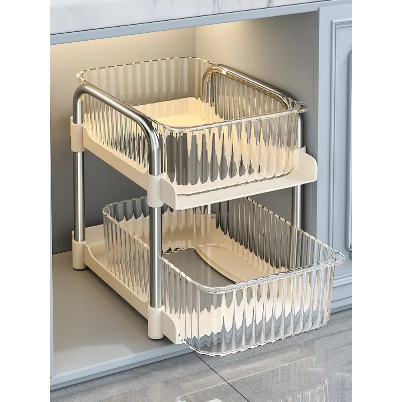 Выдвижная полка под раковину для ванной комнаты, многоуровневая подставка для хранения на столешнице для кухни и туалета
Выдвижная полка под раковину для ванной комнаты, многоуровневая подставка для хранения на столешнице для кухни и туалета