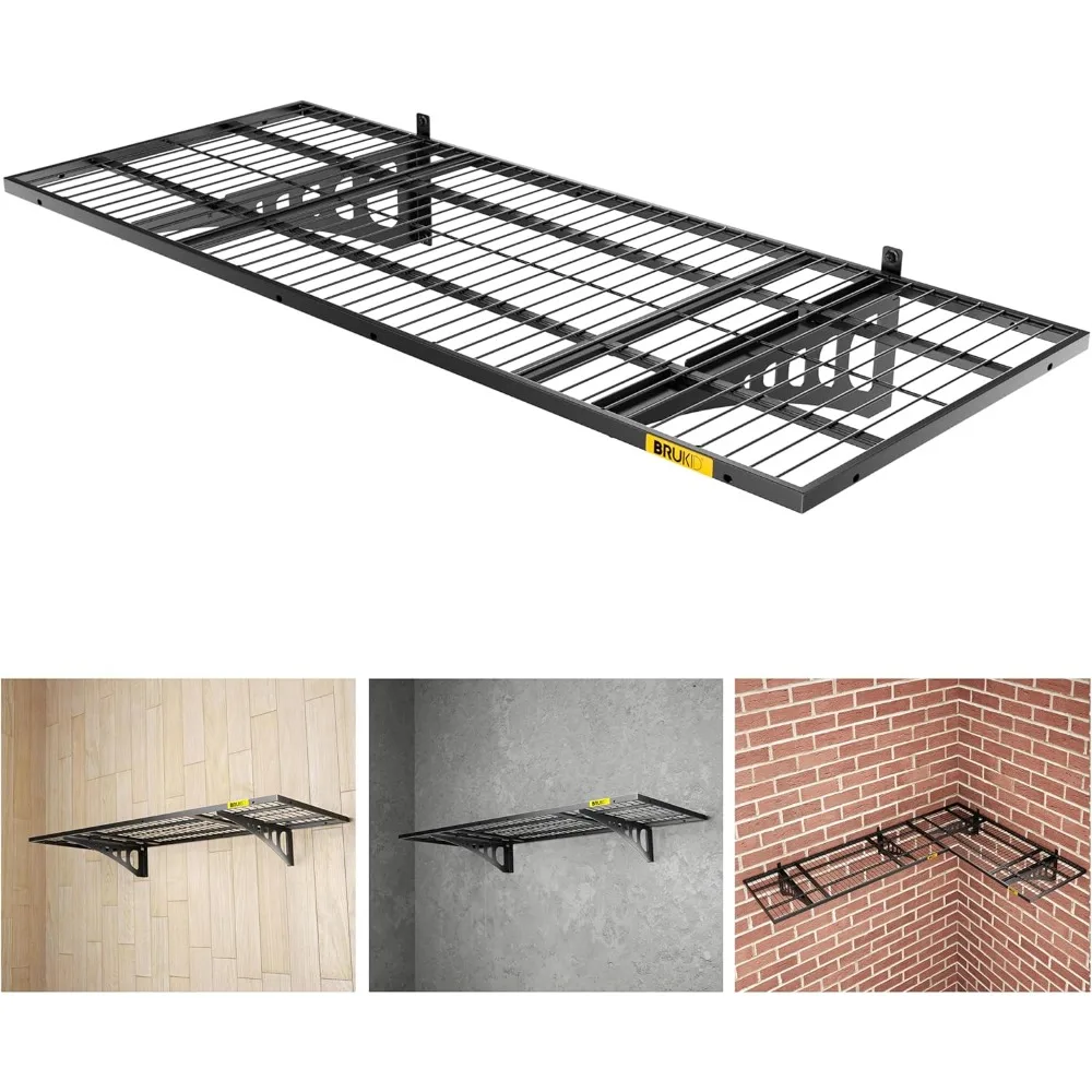 Adjustable Rail Wall Garage Storage Shelf, for Tool Room, Storage Room, Store Supermarket Wall Storage Shelving Rack
Adjustable Rail Wall Garage Storage Shelf, for Tool Room, Storage Room, Store Supermarket Wall Storage Shelving Rack