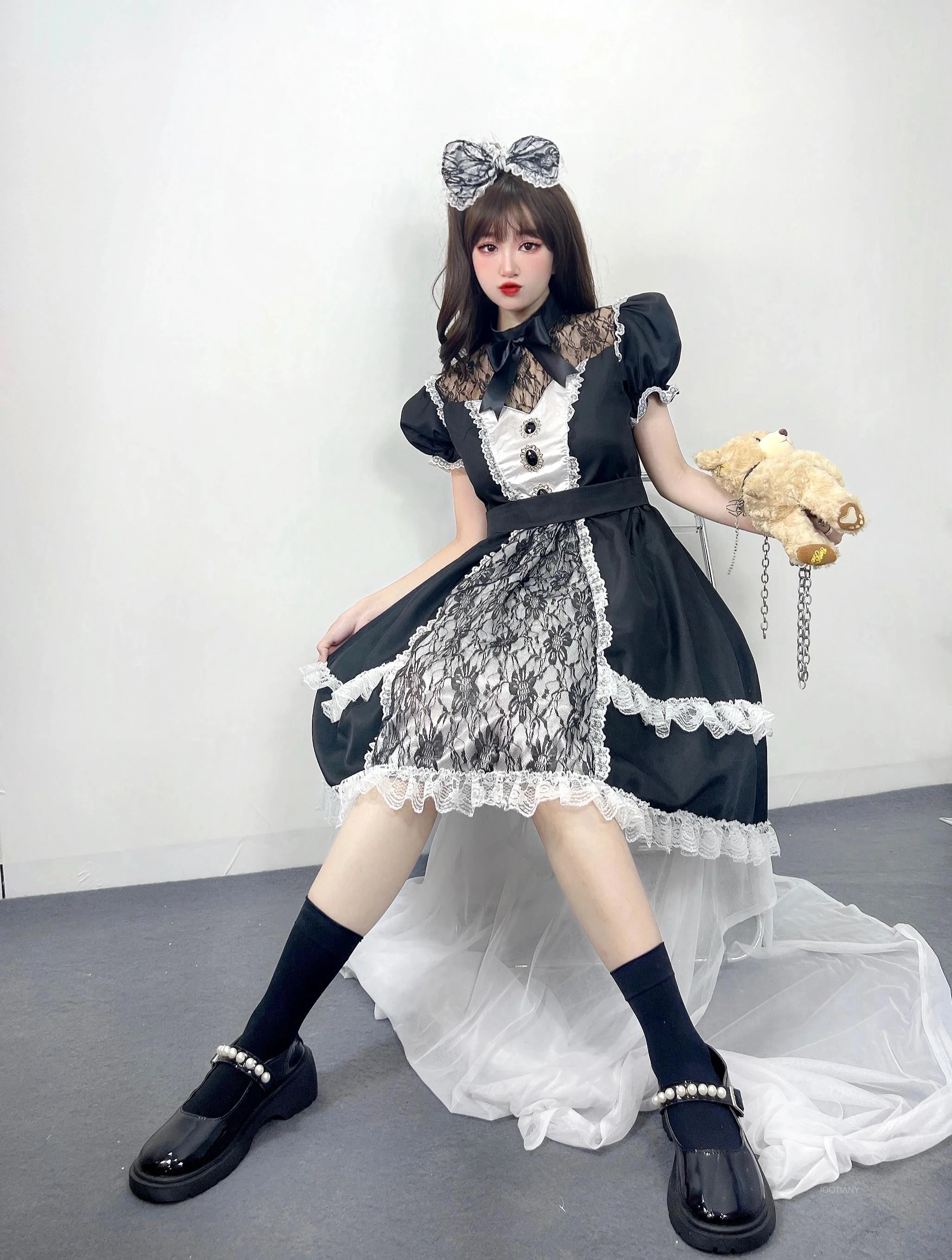 Sexy Nightclub Anime Kawaii Lolita Maid Exotic Costume Halloween Cute Cartoon Schoolgirl Cosplay Costume Dress
Sexy Nightclub Anime Kawaii Lolita Maid Exotic Costume Halloween Cute Cartoon Schoolgirl Cosplay Costume Dress