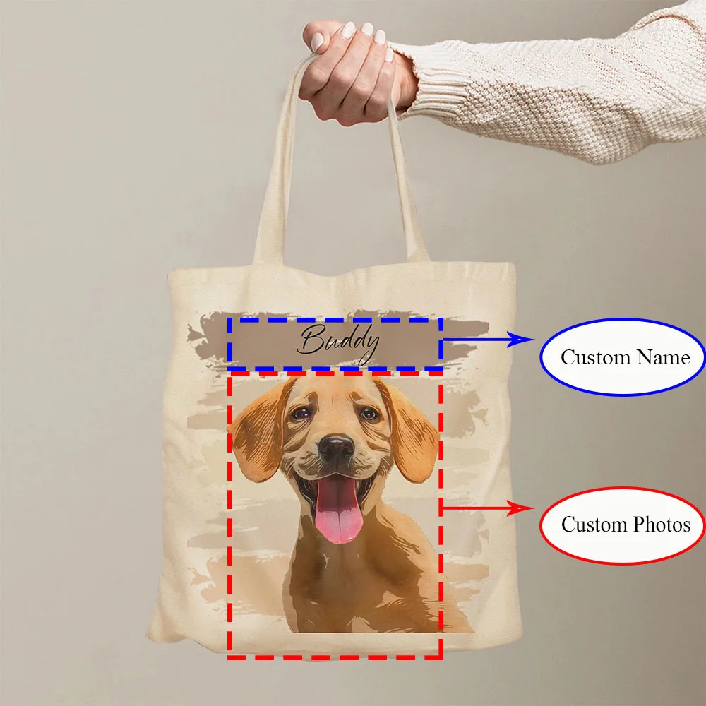 Unique Pet Photo Art Tote Custom Dog Cat Portrait Bag Lovely Pet Lover Gift Fashionable Eco Friendly Shopper Lightweight Shopper
Unique Pet Photo Art Tote Custom Dog Cat Portrait Bag Lovely Pet Lover Gift Fashionable Eco Friendly Shopper Lightweight Shopper