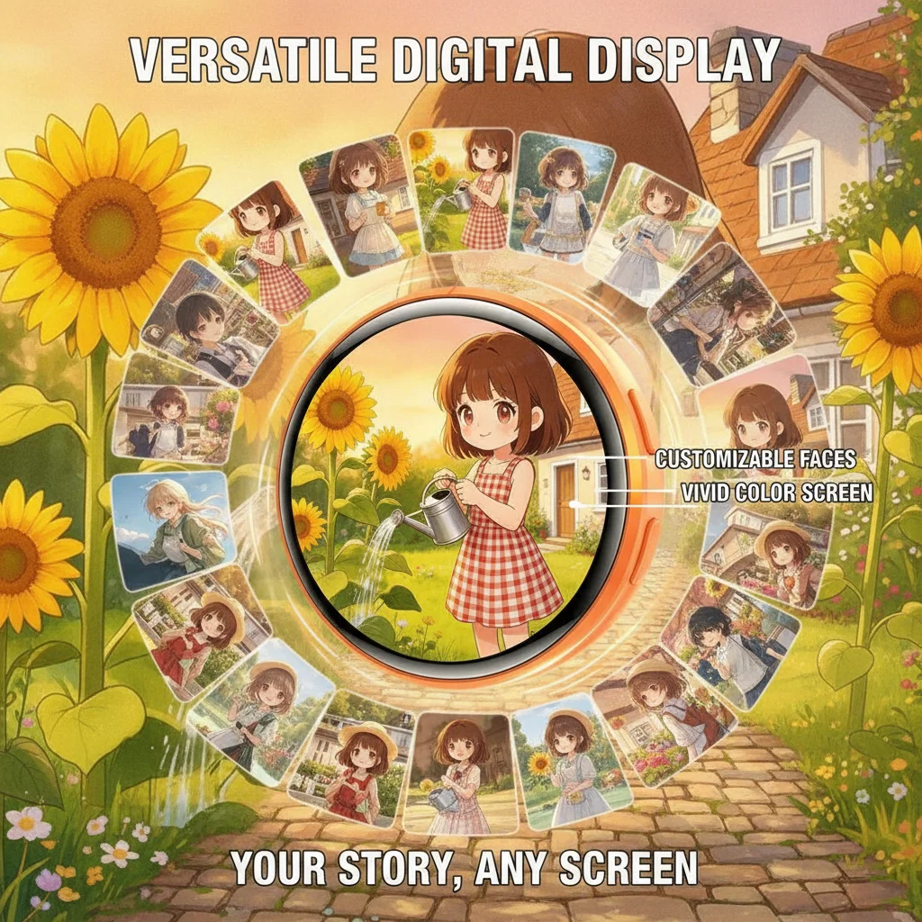 For 1.50 Inch Full Touch Electronic Badge Trendy Play Guzi Anime Design Fashionable Cool Standby Popular EBadge for Events
For 1.50 Inch Full Touch Electronic Badge Trendy Play Guzi Anime Design Fashionable Cool Standby Popular EBadge for Events