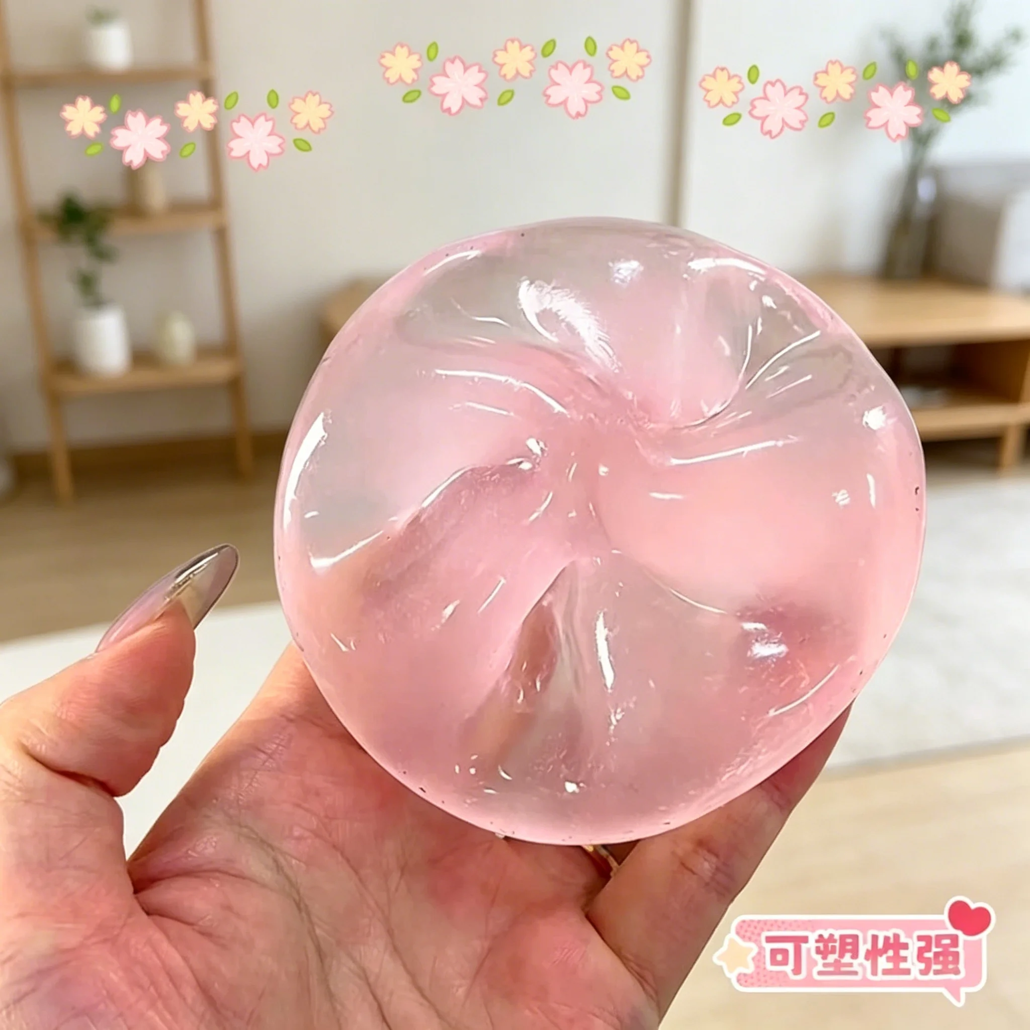 Transparent Blue Maltose Squishy Fidget Toy Soft Simulated Slow Rebound Anti-Stress Anxiety Relief Portable Decompression Toy
Transparent Blue Maltose Squishy Fidget Toy Soft Simulated Slow Rebound Anti-Stress Anxiety Relief Portable Decompression Toy