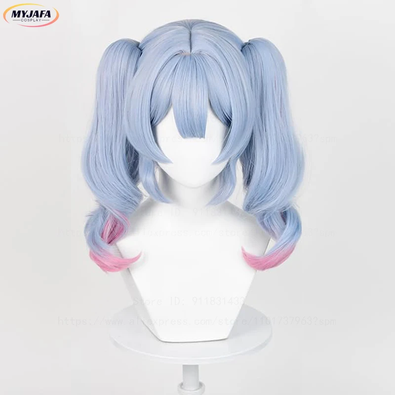 High Quality Miku Rabbit Hole Cosplay Wig 45cm Long Mixed Colors Ponytails Heat Resistant Synthetic Hair Anime Wigs+ Wig Cap
High Quality Miku Rabbit Hole Cosplay Wig 45cm Long Mixed Colors Ponytails Heat Resistant Synthetic Hair Anime Wigs+ Wig Cap