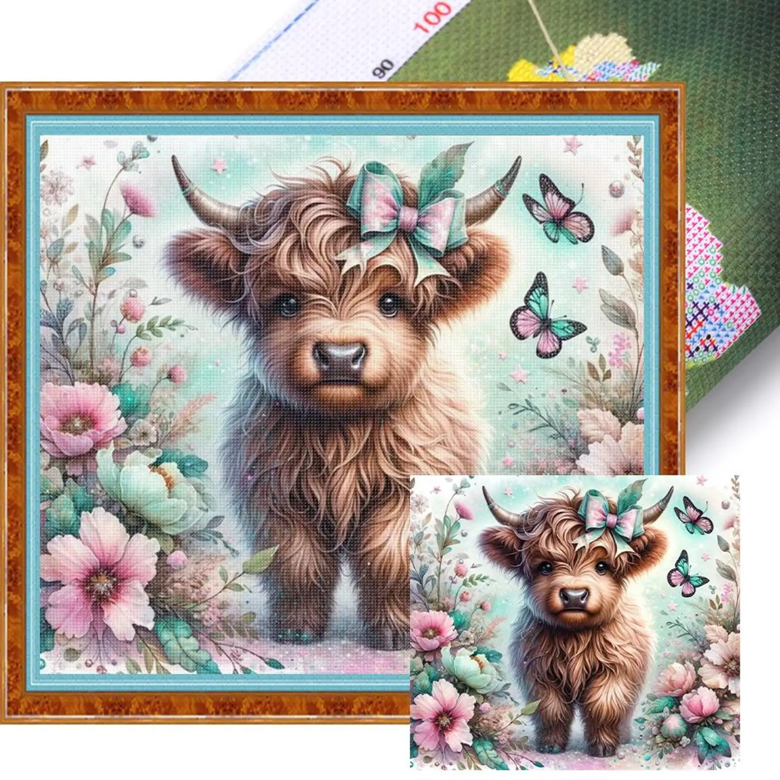 Animal Printed Cross Stitch Kit DIY 11CT Embroidery Craft Set Home Decoration
Animal Printed Cross Stitch Kit DIY 11CT Embroidery Craft Set Home Decoration
