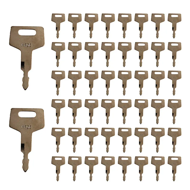 H806 17001-00019 180845 50pcs Ignition Keys Compatible With Hitachi Excavator Key Compatible With CTL Track Loader
H806 17001-00019 180845 50pcs Ignition Keys Compatible With Hitachi Excavator Key Compatible With CTL Track Loader