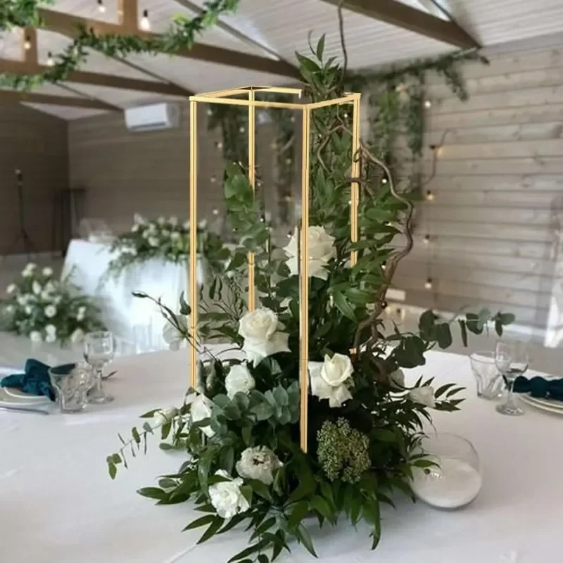 Набор из 5 золотых центральных предметов свадебного стола, металлическая подставка для цветов высотой 31,5 дюйма для вечеринки, домашнего декора (золото)
Набор из 5 золотых центральных предметов свадебного стола, металлическая подставка для цветов высотой 31,5 дюйма для вечеринки, домашнего декора (золото)