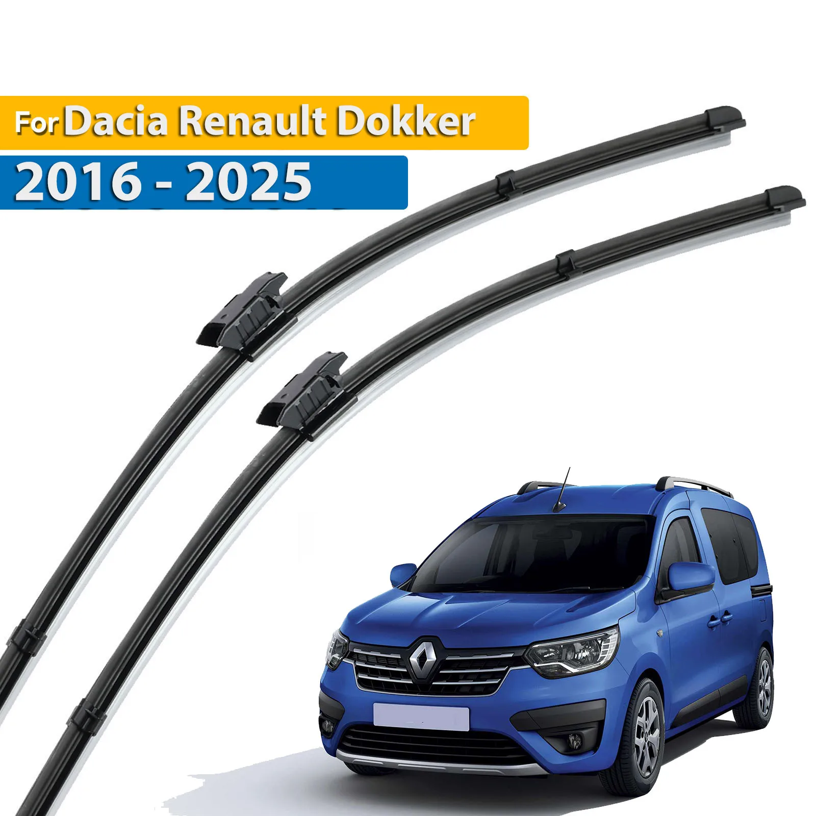 Erick's Wiper LHD Front Wiper Blades For Renault Dacia Dokker Express 2016 - 2025 Windshield Windscreen Window Brushes 22"+16"
Erick's Wiper LHD Front Wiper Blades For Renault Dacia Dokker Express 2016 - 2025 Windshield Windscreen Window Brushes 22"+16"