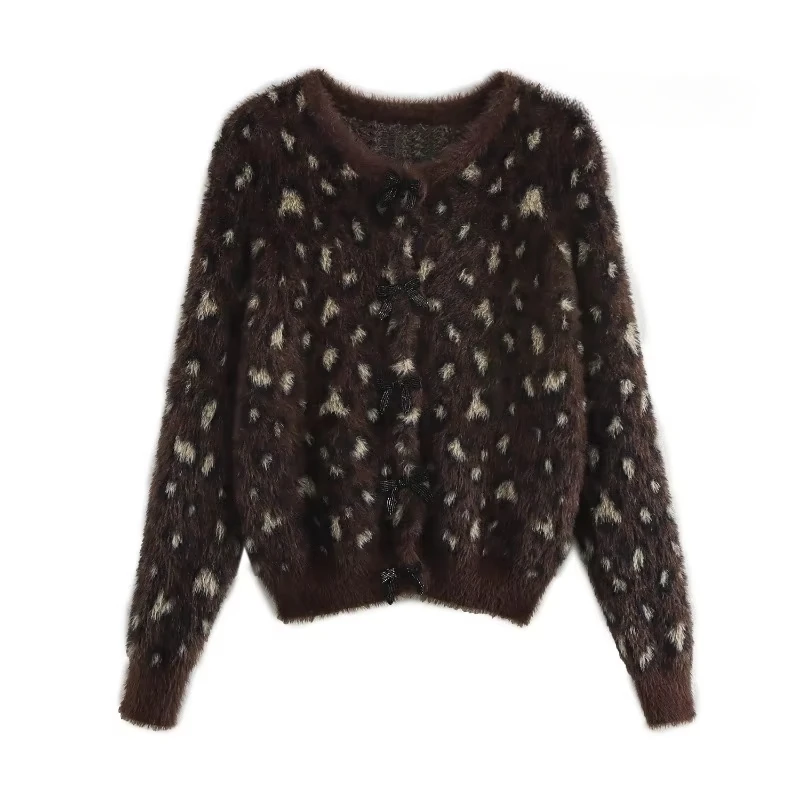 TRAFZR Knit Cardigan Floral Bow Botton Cardigans Women's Autumn Sweater Long Sleeve Cardigan Harajuku Vintage Cozy Sweaters
TRAFZR Knit Cardigan Floral Bow Botton Cardigans Women's Autumn Sweater Long Sleeve Cardigan Harajuku Vintage Cozy Sweaters