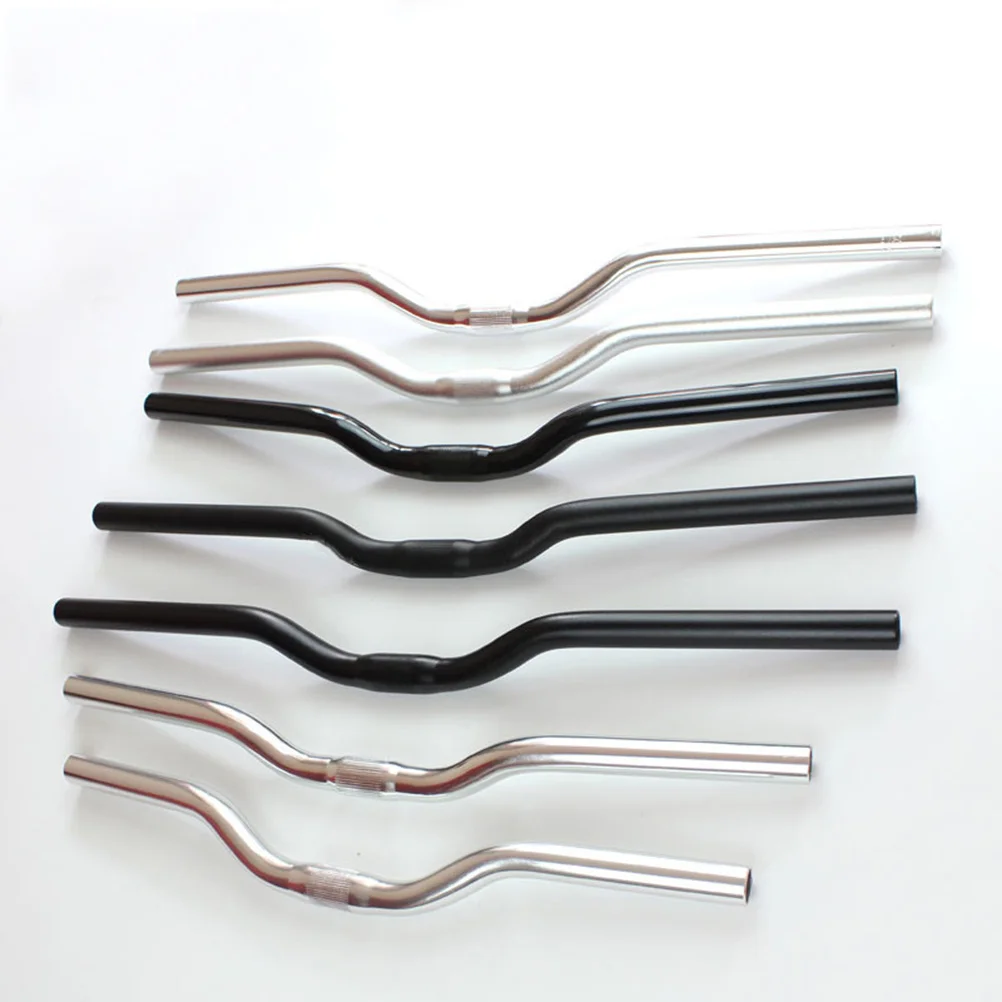 1Pcs Aluminum Alloy Bicycle Handlebar 530mm Lightweight Durable Fixed Gear Bend Handlebar for Mountain Folding Bikes 
1Pcs Aluminum Alloy Bicycle Handlebar 530mm Lightweight Durable Fixed Gear Bend Handlebar for Mountain Folding Bikes